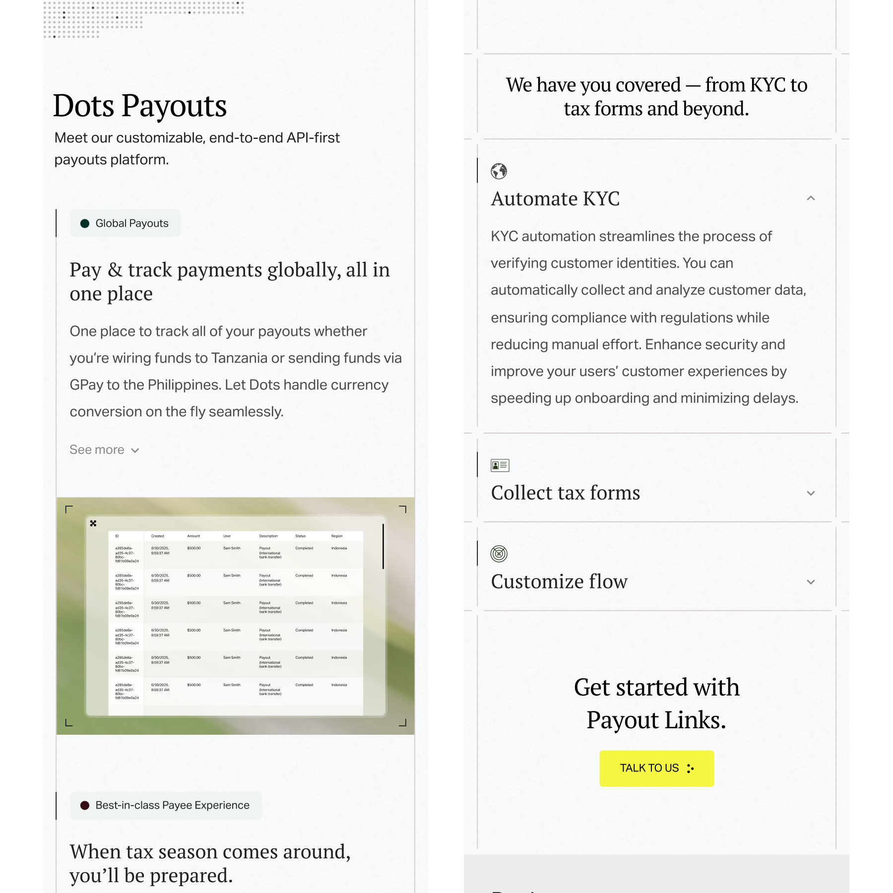 Dots project frame 01
